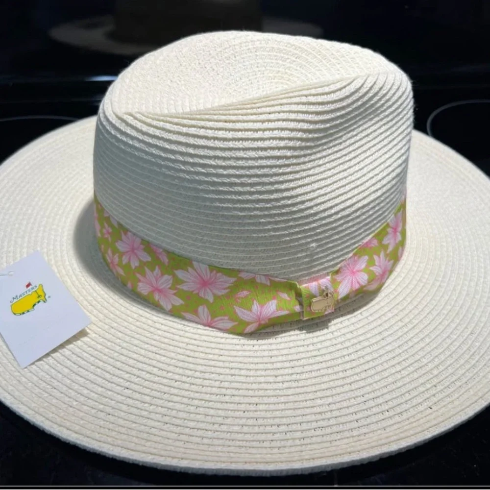 Masters Azalea Straw Hat - Picture 2 of 4